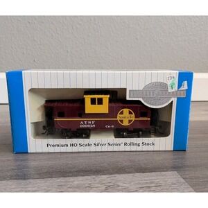 Bachmann HO Scale Silver 17702 36' Wide Vision Caboose Santa Fe ATSF 999628 CE-6